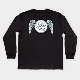 Dimes From Heaven Kids Long Sleeve T-Shirt